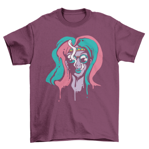 Trippy girl t-shirt