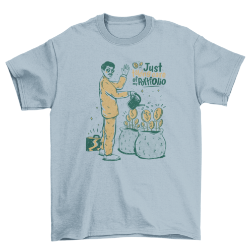 Money gardening t-shirt