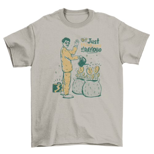 Money gardening t-shirt