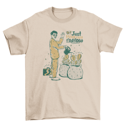 Money gardening t-shirt